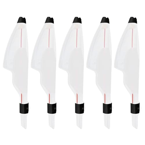 ‌5PCS Telescopic Fishing Rod Tip Caps PVC Rod Pole Top Cover Guards for Sea Fishing Rods Accessory - size: 16×3.2cm