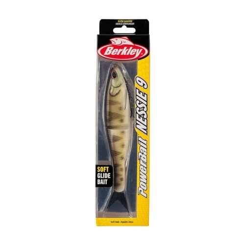Berkley PowerBait Nessie Fishing Soft Bait - color: Perch, size: 9in - 2 oz