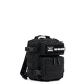 WOLFpak 9L Mini Tactical Backpack (Alpha Black) | Compact, Small Everyday Carry Bag for Gym, School, Travel | Durable, Water-Resistant Daypack with Molle System and Patch Panel - color: Alpha Black