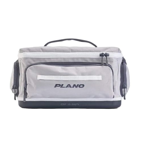 Plano Weekend 3600 Tackle Bag, Cutting-Edge Fishing Tackle Bag, Molded Waterproof Base, Spacious Storage, Die Cut Tool Sleeves, Daisy Chain Attachment Points - color: Coast, style: 3600 Tackle Case