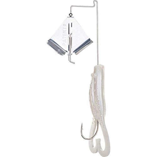 Lew's Lures, KVD Toad Buzz Lure, Freshwater, 3/8 oz, 5/0 Hook, Pearl, Package of 1