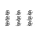Lead Free Fishing Weights Sinkers 10g-200g Coated Egg Sinkers Weights Oval Shape Assorted Sizes Bag and Fishing Weights Assortment Box Non-Lead Fishing Weights Saltwater Freshwater - style: 30g(1.05oz)-9pcs