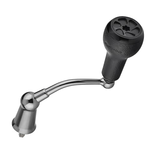 GOMEXUS Power Handle for Pflueger President Spinning Reel Crank (Not for President Lock Type) - color: For President 25 30