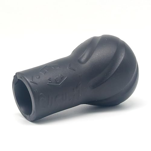Floating Fishing Rod Butt Cushion Rod Float for Bass Fishing Rods, Rod Butt Pad Comfort Protector Kayak Fishing Accessory for Trout Walleye Redfish Freshwater Rods – Luna Sea Big Bass Cush-It Rod - color: Black