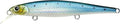 LUCKY CRAFT SW Slender Pointer 82MR S Saltwater Fishing Lures, Jerkbait Fishing Bait, 3.2", Bass Lures for Snook Redfish Trout, Fishing Gear and Accessories with Treble Hooks - color: 714 Metallic Sardine