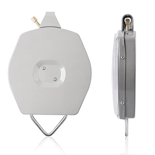 Mechanical Hanging Scales 440lb/200kg, High Accuracy Large Display Spring Dial Weight Scale Big Game Scale for Kitchen Fishing Hunting Farms - color: A:440 pounds/200kg-Gray
