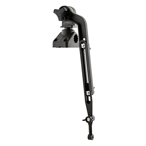 Scotty #140 Kayak/SUP Transducer Mounting Arm, Slip Disks Included, Fits All Scotty Post Mounts,Black | Fits All Scotty Post Mounts, Black