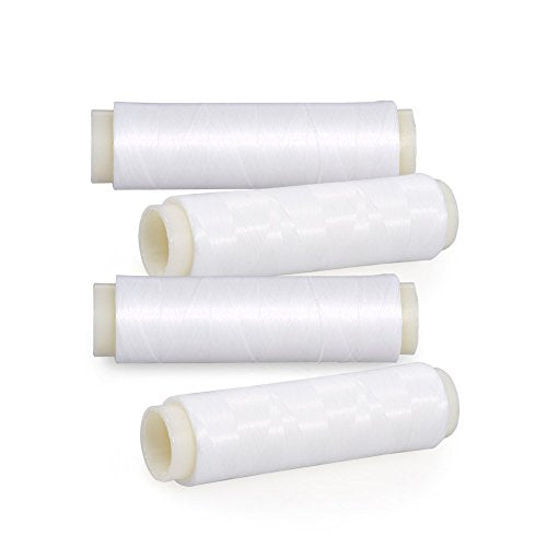 Lixada 4Pcs High Tensile Elastic Bait Thread Sea Fishing Line - size: 2