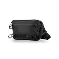 Eberlestock Bando Bag - Tactical Men's Fanny Pack w/Adjustable Waist Belt, Zippered Pockets, Compact Lightweight Belt Bag - color: Black, size: X-Large