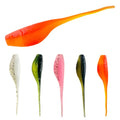75pcs Crappie Lures Kit - Soft Plastic Coloured Crappie & Panfish Shad Baits - style: D-75pcs
