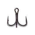 Mustad KVD Elite Triple Grip Treble 2X Short 1X Strong - color: Black Nickel, size: Size 4 (Pack of 6)