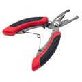 Strike King (SRT5KVD) KVD 5 Precision Split Ring Pliers, Red, Dual Injected Combat Grip Handles - style: Precision Split