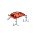 Bill Lewis ATV Squarebill Crankbait Fishing Lifelike Freshwater & Saltwater Lure with Mustad Triple Grip Hooks - color: Fire Truck Craw