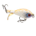 Strike King Bitsy Chickin Fishing Lure, Topwater Plopper, 2 1/2-Inches, 1/4-Ounce - color: Bone