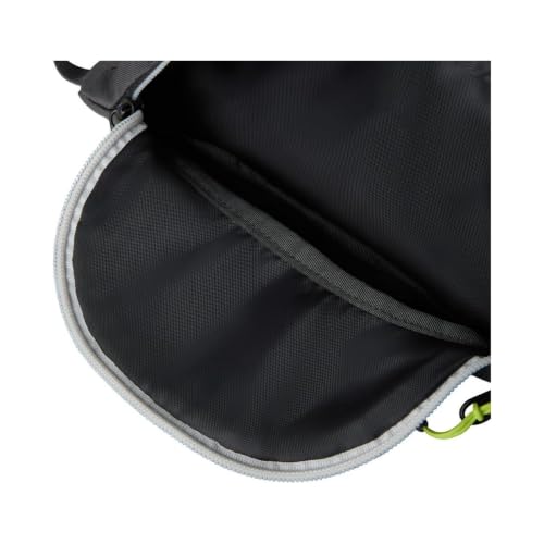 THE NORTH FACE Jester Lumbar Pack | Fanny Pack With Water Repellent Finish, 2.2 Liters, Crossbody Adjustable Strap - color: Anthracite Grey/Smoked Pearl/Fizz Lime