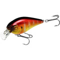 LUCKY CRAFT LC 1.5 Silent Squarebill Crankbait Fishing Lure, 2-3/8", Bass Fishing Lures for Freshwater, Hard Crankbait with Treble Fishing Hooks, Fishing Accessories - color: 301 Magma Heat Up Gill