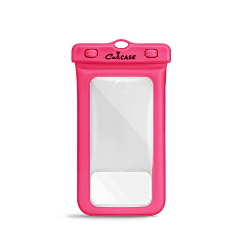 CaliCase XL Waterproof Floating Case - color: Pink