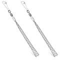 2 Pcs 1/2 Inch Wire Pulling Grip Mesh Cable Pulls Cable Pulling Grip Sock Metal Cable Puller Socks Wire Pulling Tools Wire Grip Flexible Snap for Electrical Pulling Grips Light and Heavy Cables