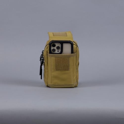Tactical EDC Pouch Attachment Bag - color: Khaki