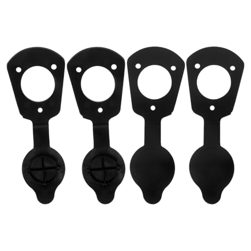 SUPVOX 4pcs Fishing Rod Holder Cap Gasket for Flush Mount Rod Holder Boat Fishing Accessory Anti-Slip Rubber Gasket for Kayak and Boat