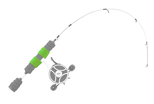 13 FISHING - Ice Reel Anchor Wrap Bands - color: Neon Green