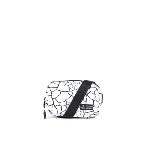 WOLFpak Crossbody Pack | Universal Fannypack for Adults & Kids | - color: White Crackle