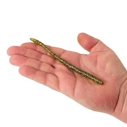 Berkley PowerBait Bottom Hopper Fishing Soft Bait - color: Watermelon Magic, size: 6 1/4"