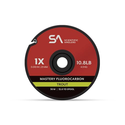 Scientific Anglers Mastery Trout Fluorocarbon Tippet - size: 1X