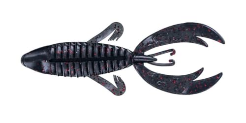 Big Bite Baits Rojas Fighting Frog - color: Black Neon