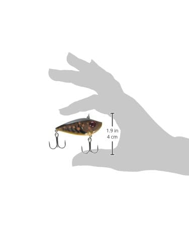 Strike King Red Eyed Shad Lipless Hard Bait - color: 447 - Brown Craw