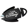 LINE CUTTERZ Patented Dual Hybrid Ceramic Cutter + Stainless Steel Micro Scissors Fishing Line Snipper - Black - color: Black