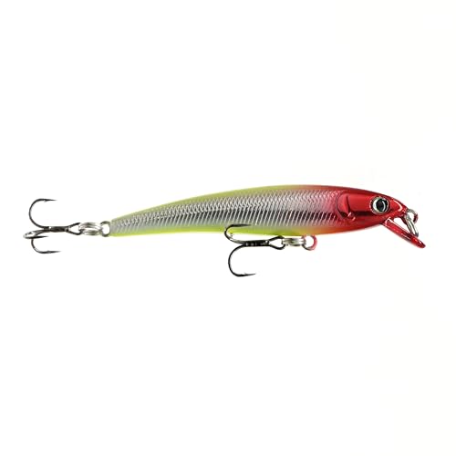 Trout Magnet Trout Crank Top Water Fishing Bait, Runs 2-4 Feet Depth with Small Rattles for High Effectiveness, Great Fishing Lure for Freshwater - color: ZG, size: 2.5"