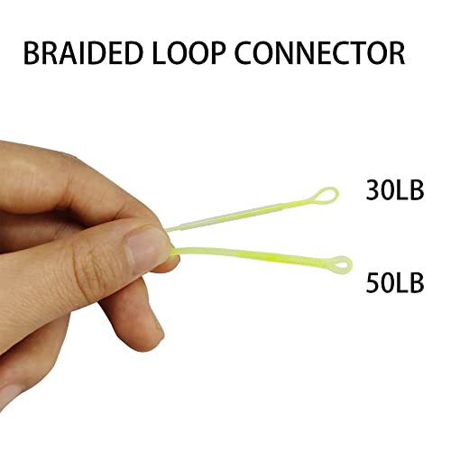 Aventik Fly Line Loop Connectors Braided Leader Combo Pack Pro Selection Fly Lines System Connection