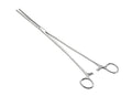 SE 16-Inch Stainless Steel Straight Forceps - Self-Locking, Serrated Tip for Precision Grip and Clamping - Perfect for Crafting, Fishing Tasks, Jewelry Making, and More! -615FS - size: 16", style: Straight