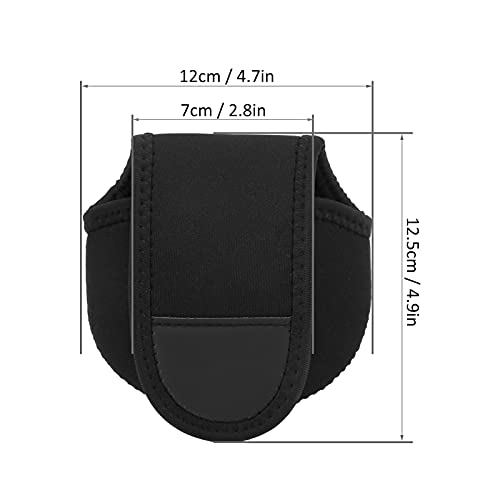 Alomejor 2Pcs Fishing Reel Bag Baitcasting Reel Cover Case Reel Protective Case Waterproof Baitcast Reel Protective Pouch