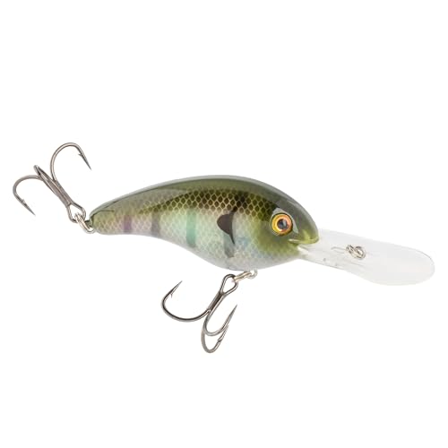 Strike King (HC5XDE-822) 5XD Elite Fishing Lure, Deep Diving Crankbait, 5/8-Ounce, Unique Curved Bill, Dives to 15-Feet, Rattle Chambers, Size 2 Mustad Triple Grip Hooks, The Real Gill