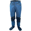 Zip Front Waist High Wader Stockingfoot Wading Pants for Fishing Hunting Kaykaing (XX-Large) Navy