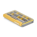 Plano EDGE 3500 Premium Tackle Storage with Rustrictor Rust-Resistant Technology, Gray and Yellow, Waterproof Terminal Tackle Box Organization, Small - style: 3500 Standard