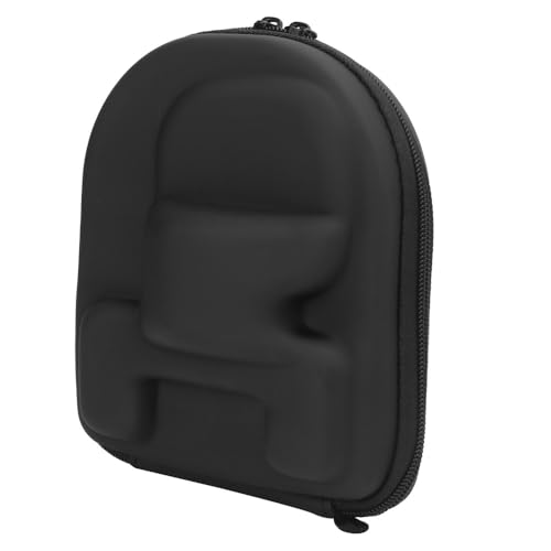 Reel Case – EVA Hard Shell Cover with Sponge Lining, Water proof Storage for Right-Hand Fishing Reels, Travel Protective Pouch (16x14.3x7cm, Black)‌