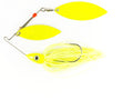 Nichols Lures Pulsator Metal Flake Double Willow Spinnerbait - color: Chartreuse, size: 1/2-Ounce