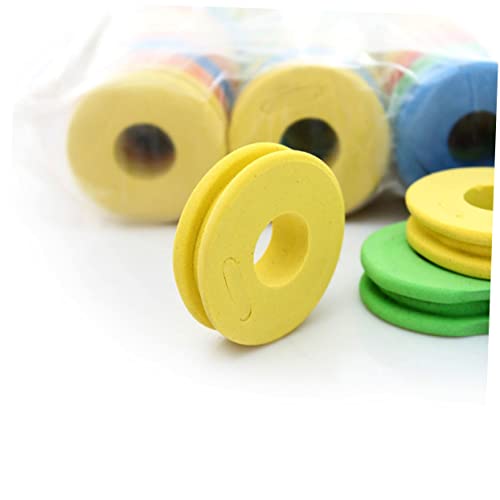 BESPORTBLE Fishing Line Storage Fishing Foam Spools Foam Fishing Winding Board Fishing Line, Fishing Line Spools Fly Fishing Gear for Organizer Storage Accessories, Pack of 100