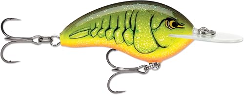 Rapala Otts Garage Deep Tiny - color: Chartreuse Rootbeer Crawdad