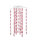 Squidnation Fat Daddy 6 Arm Stainless Steel Rubber Squid Dredge Marlin Fishing | Fishing Dredge | - color: Pink