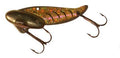 (2 Pack) - Blitz Lures Fishing Lures Metal VIB Hard Spinner Blade Baits for Bass Walleyes Trout Fishing Spoons - Blitz Blades Made in USA Zinc - color: GOLD FLASH, size: 1/2OZ