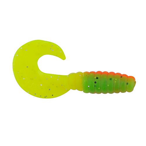 Berkley PowerBait Power Grubs Fishing Soft Bait - color: Firetiger, size: 2" (20 Count)