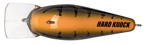 Strike King KVD 1.5 Hard Knock Fishing Lure, 3/8 oz, 3D Lifelike Eyes - color: Brown Craw, size: 3/8oz