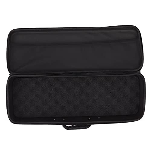 Fishing Rod Case, Large Capacity Multifunctional Waterproof Fishing Rod Bag Built in Shockproof Foam Padding, Fishing Tackle Bag with Detachable Adjustable Shoulder Strap for Travel Gift for Men Dad