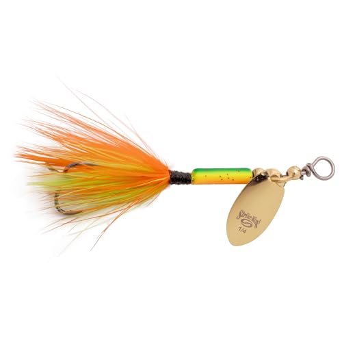 Strike King Bitsy Spinner Wire Bait - color: 317 - Bleeding Firetiger, size: 1/4 oz