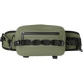 2.1L Waterproof Waist Bag - TPU Military Green Packet with Airtight Zipper Closure, Lightweight Sling Bag for River Fly Fishing
