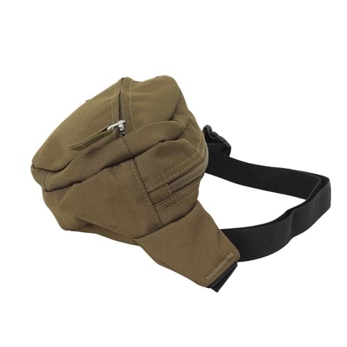 JanSport Fifth Avenue Fanny Pack Crossbody Bags for Women, Men - Stylish, Durable Waist Bag with Adjustable Belt, Main Zippered Pocket, Quick Stash Pocket - Travel Essentials - Black - color: Army Green